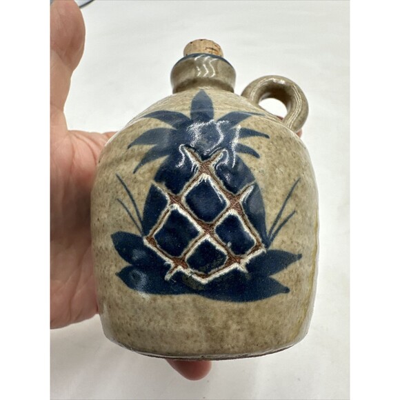 Vintage Mahon Pottery Ireland Stoneware Pineapple Jug Handle Cork Country 4” - Picture 2 of 8